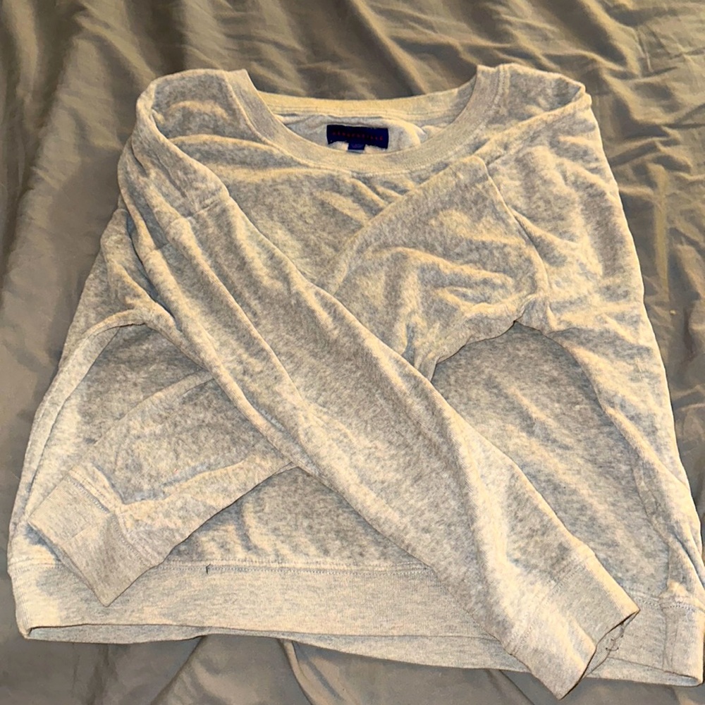 Aeropostal L Grey Sweater